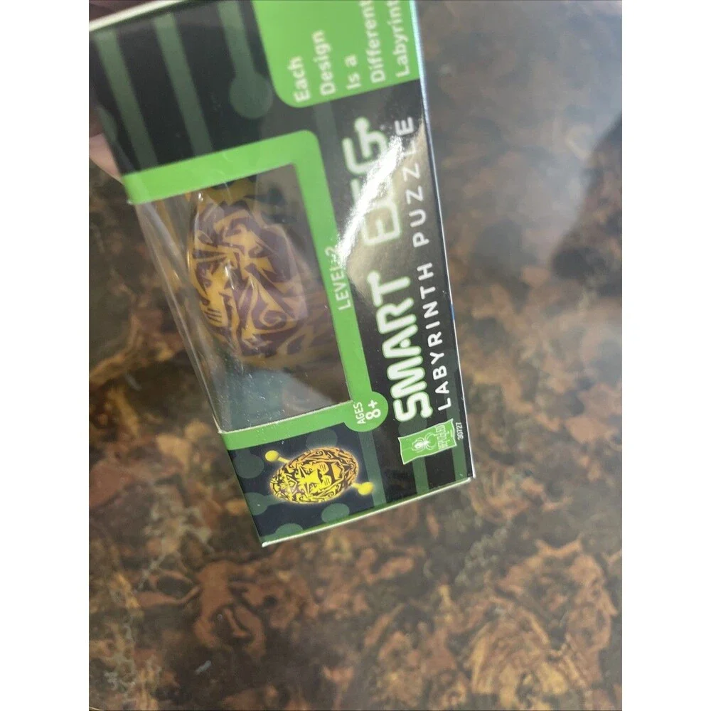 Bepuzzled Lion 2-Layer Smart Egg Labyrinth Puzzle Lion